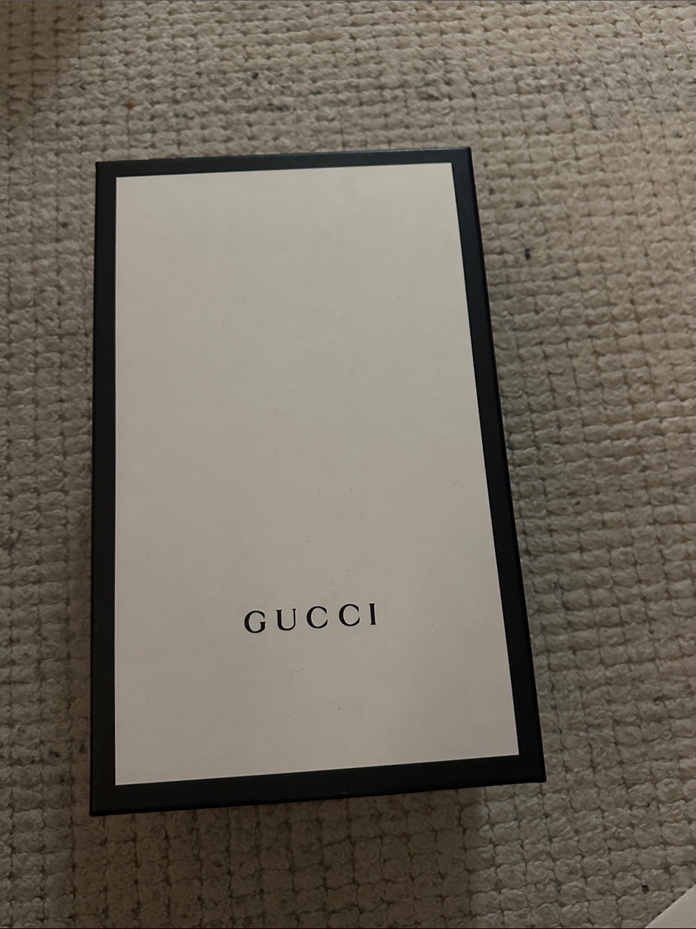 Gucci Black & White Signature Box
